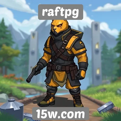 Exploração das opções de personalização em raftpg